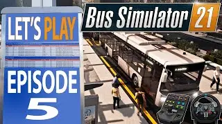 ep.5 I Created My FIRST Route | PREVIEW Let's PLAY Bus Simulator 21 Gameplay