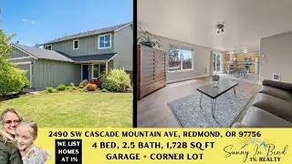 Home For Sale | 2490 SW Cascade Mountain Ave, Redmond, OR 97756 | Sunny in Bend 1% Realty