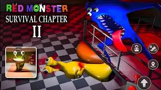 Red Monster Survival Chapter 1,2, Attack NabNab Monster & Snail Monster