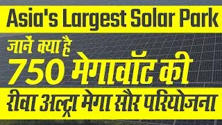 Asia's Largest Solar Power Plant: जानें क्या है Rewa Ultra Mega Power Project