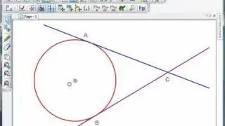 Mr Barton's Autograph Video 23 - Two Tangents Theorem