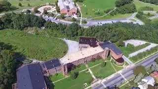 What the old Bishop McDevitt looks like from the eyes of a drone.