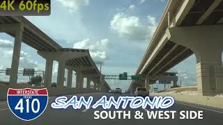 San Antonio: I-410 WB & NB from I-37 to I-10