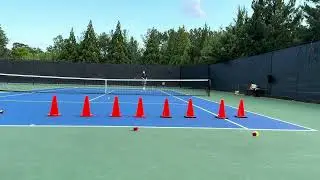 PreBeginner, DS0, Forehand Flat, Vertical Racquet, Knee High, @A2, ASL, DTL, Slow Motion 2