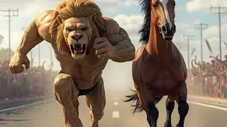 &ldquo;Lion vs Horse: The Ultimate Race&rdquo;