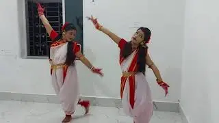 Jago Tumi Jago Durga/Dance Cover By mother And Daughter/mamani patra and Disha patra/