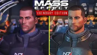 Mass Effect Legendary Edition vs Original Graphics Comparison