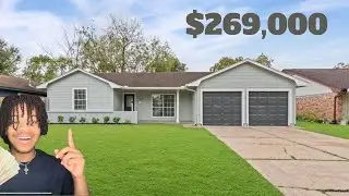 Contemporary House Tour Houston | Affordable Renovated Home Under $300k