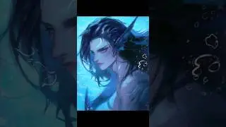 Semi Realistic Murmaid Digital Art| Not Ai |Semi Real Art  | Colouring Tutorial