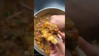 Delhi street style matar kulcha #matarkulcha #kulche #cholekulchestreetfood #delhistreetfood