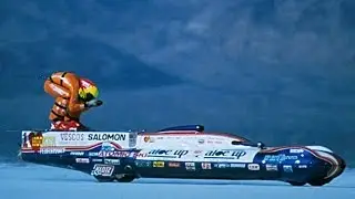 Bonneville Car-Top Skiers World Record