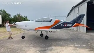 Roll out Tarragon Aircraft at Sergio's Hangar; Pioneer 300 all new electrical system, IFR, Autopilot