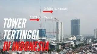 TOWER TERTINGGI DI INDONESIA (MENARA TV INDOSIAR)