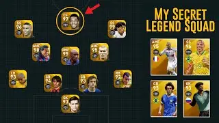 Best Ever Legendary Squad In Pes 2020 Mobile | Pele Zidane Yashin