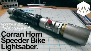 ▲ DIY Lightsaber // Corran Horn Speeder Bike Saber