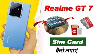 Realme gt 7 me sim kaise lagaye !! Realme gt 7sim slot !! How to insert sim card in realme gt 7