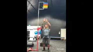 144.6kg BW vertical jump at 296cm