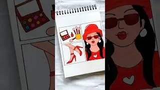Aesthetic Vibe ❤ #shorts #art #drawing #aesthetic