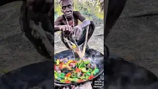 Real African Food Life in the Village 🌿🍲Incredible African Traditional Dishes 😋🌍#shorts #africanfood