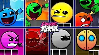 FNF: Vs All Difficulty Faces // Compilation of mods // Geometry Dash 2.2 █ Friday Night Funkin' █