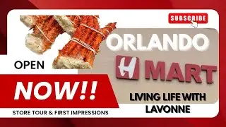 H Mart Noe Open in Orlando - Store Tour & First Impressions 