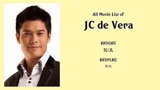 JC de Vera Movies list JC de Vera| Filmography of JC de Vera