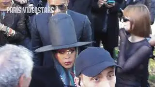 Erykah Badu @ Paris Fashion Week 29 september 2022 show Rick Owens