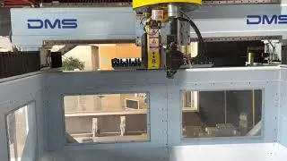 DMS 5 Axis CNC Router, 2013 - Full 5 axis, 12 Station Tool changer, Tool Hight Sensor, BT30, 30,000