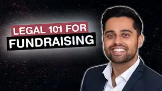 The Legals First Time Founders Need To Know When Fundraising w/ Rajiv Samani | Joelson