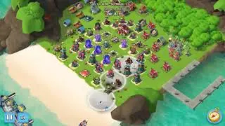 boom beach BULLIT - one captures base, БУм БИЧ Буллит - один захватывает базы!