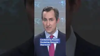 Condemning Russia's Escalating Domestic Repression