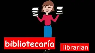 Rosie & Andy: Spanish for Kids- Word of the Day - librarian / bibliotecar&iacute;a (bibliotecar&iacute;o)