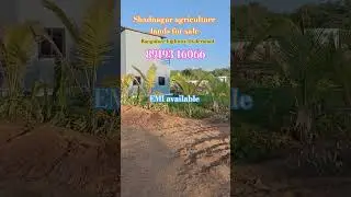 #Shadnagar agriculture lands for sale #farming plots in hyderabad #realestate