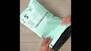 Compostable Mint Green Mailers Product Showcase by NEON (Australian Certified Home-Compostable)