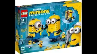 LEGO Instructions | Despicable Me | 75551 | Brick-built Minions and their Lair | The Rise of Gru