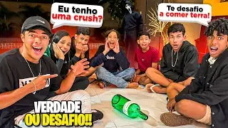 ERA PARA SER UM VERDADE OU DESAFIO MAS PASSOU DOS LIMITES… *veja o que aconteceu 😱