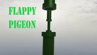 Flappy Pigeon on Quest 2 (PC VR game)