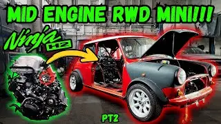 We&rsquo;ve Put a Supercharged H2 Engine in a Classic Mini&hellip; This Is Mad