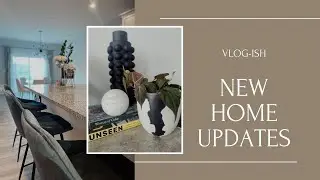 VLOG-ish: New Home Decor Updates|Pendant Lighting Install|Barstools