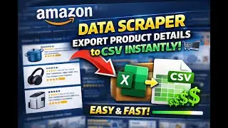 Amazon Data Scraper &ndash; Export Product Details to CSV Instantly! 🛒💻