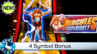 New⭐️Hercules High & Mighty Slot Machine Bonus