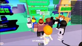 I DONATED 1000+ ROBUX TO A RANDOM FAN IN PLS DONATE!