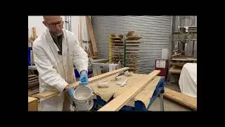 How I apply Osmo PolyX Oil 3044 Raw