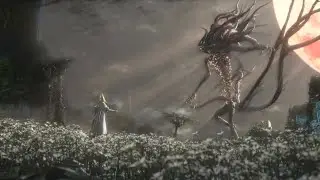 Bloodborne,walkthrough,part 44,Ending,Boss Fight with Gehrman,The First Hunter-Childhood's Beginning