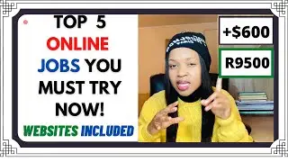 HIGH PAYING ONLINE JOBS YOU MUST TRY NOW!!!(websites included)  2021