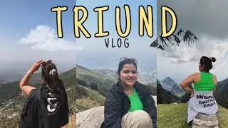 Triund trek vlog 2024 | Triund trek complete guide 2024 in budget | Mcleodganj, Dharamshala #triund