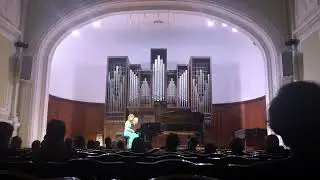 Rachmaninoff. Piano Concerto no.2 op.18. 2 и 3 parts. Ponarina Alina and Andrew Pisarev.