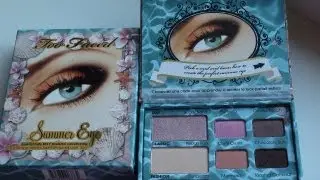 Обзор палетки  Too faced summer eye+ макияж
