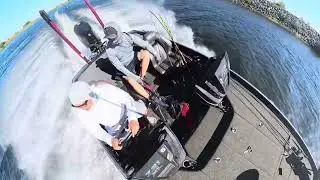 Windy Wednesday Nighter 8/13 #bassfishing #fishing #delta #nitroboats #summertime #senko