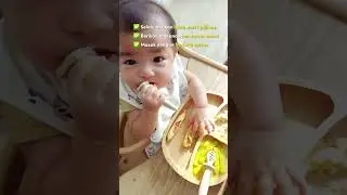 Bayi Susah Makan? 🌥 Coba tips-tips berikut supaya bayi lebih menikmati proses makan #blw